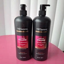 Lot of 2 TRESemme Amplified Volume Shampoo Collagen Heat Protection 28 oz