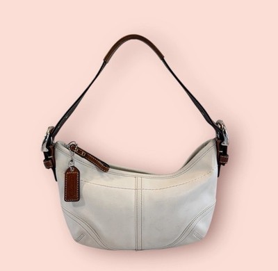 バッグ Y2K COACH Hobo Leather Accessory Pouch COACH Y2K Vintage Soho Small Luxury Designer Leather Hobo Shoulder