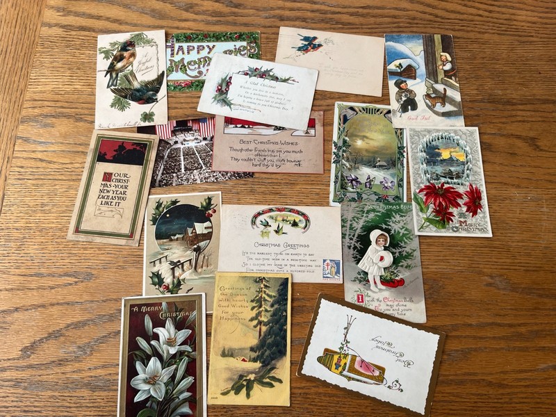 Mixed Lot 130 Antique, Vintage, and Modern Postcards Early 1900's to Current