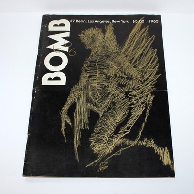 BOMB #7 Art Magazine 1983 NY Summer Issue Vintage