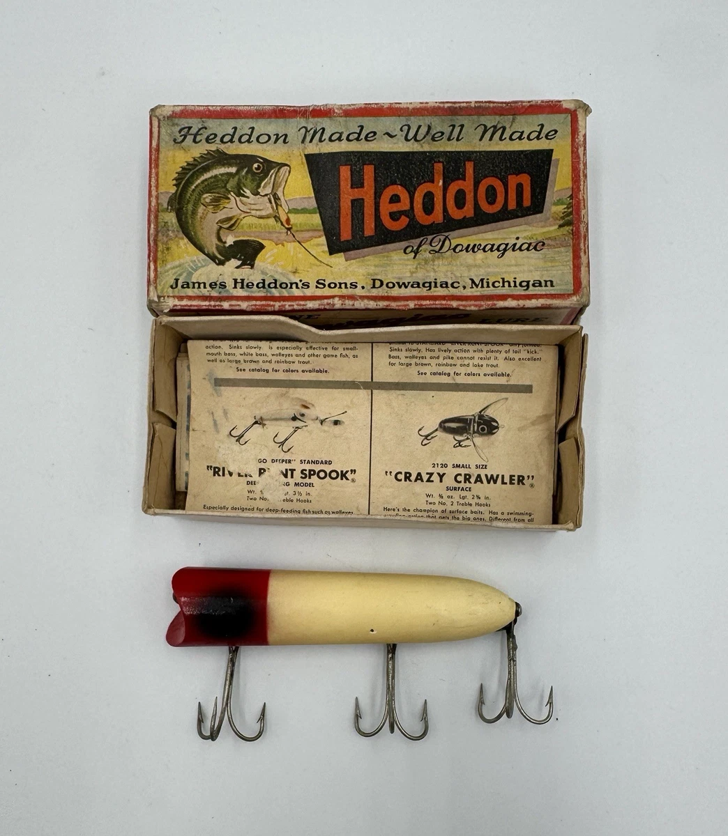 Heddon Box Insert Included Vintage Fishing Lures for sale | eBay