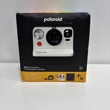Polaroid Now Instant Film Camera Bundle Generation 2 - Black White New