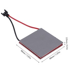 .2Pcs Fireplace Fan Power Generation Sheet Heat Powered Wood Stove Fan Repair