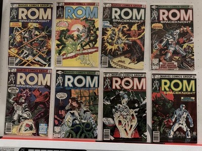 Rom Spaceknight 75 Issue Run By Mantlo Buscema Et Al Marvel Comics