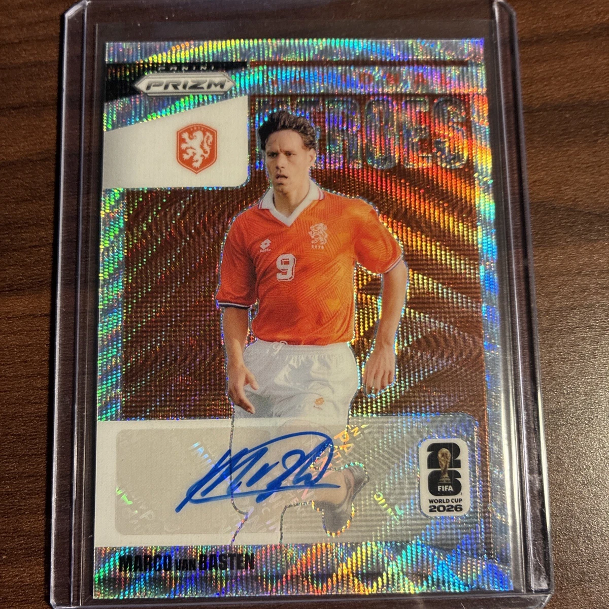 Marco van Basten Soccer Autographed Sports Trading Cards