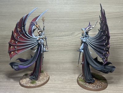 DEXCESSA AND SYNESSA OF SLAANESH Professionally Painted | eBay