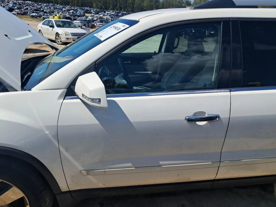 2010 GMC Acadia водитель передняя дверь оболочка б/у 4DR SUV белый местный пикап только - Изображение 2 из 4