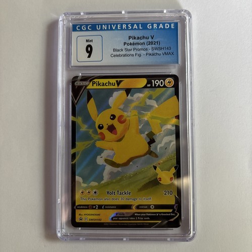 Pikachu V graded CGC 9 for sale on eBay