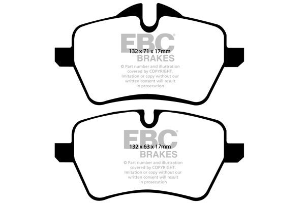 EBC DP1789 BRAKE PAD SET DISC BRAKE Front