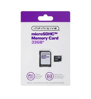 NEW Infinitive Memory Card microSDHC 32GB