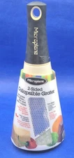 Microplane 2-Sided Collapsible Grater Fine/Extra Coarse 10.5" NEW