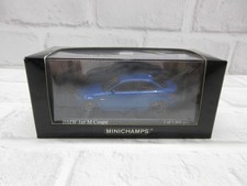 Minichamps 1/43 BMW 1 Series M Coupe 2011 Blue Metallic Diecast Car