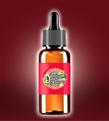 Digestive Support Wellness Liquid Drops - Ginger Peppermint Fennel Tincture USA