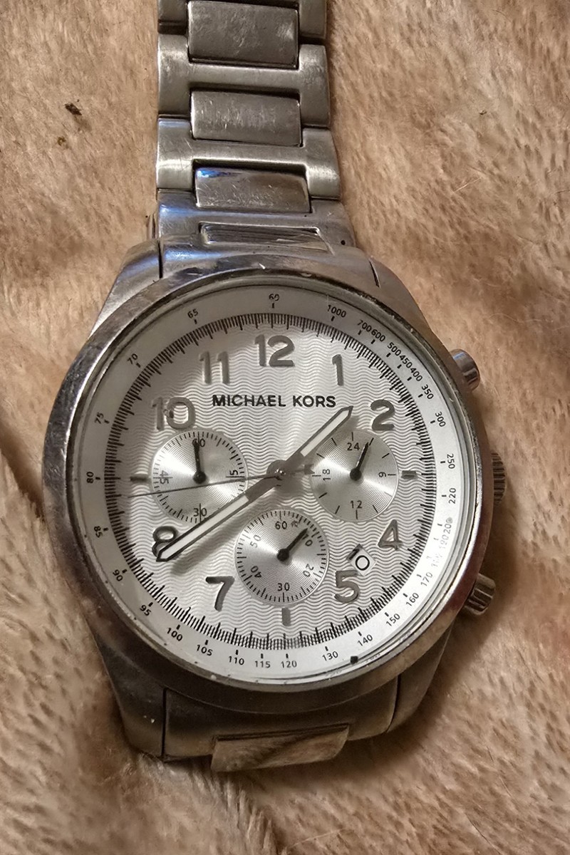 Michael Kors Men MK-8036 Bradshaw Chronograph Link Band 43mm