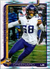 2025 Topps Chrome #197 Jonathan Greenard Pulsar Refractor