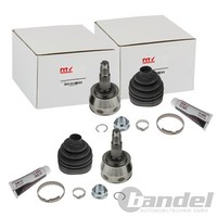 2X NTY Antriebswellengelenk Satz Passend FüR Fiat 500X Jeep Compass Renegade