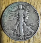 1934 Walking Liberty Half Dollar 90% Silver US Coin Philadelphia