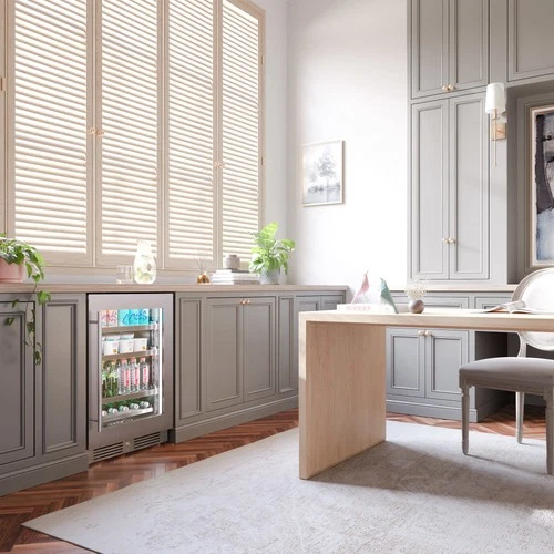 Landmark L3124UI1BGRH 24"W 154 Can Capacity Beverage Cooler - Panel Ready - Picture 6 of 12