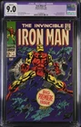 Iron Man #1 CGC 9.0 Restored Grade Off-White to White Pages