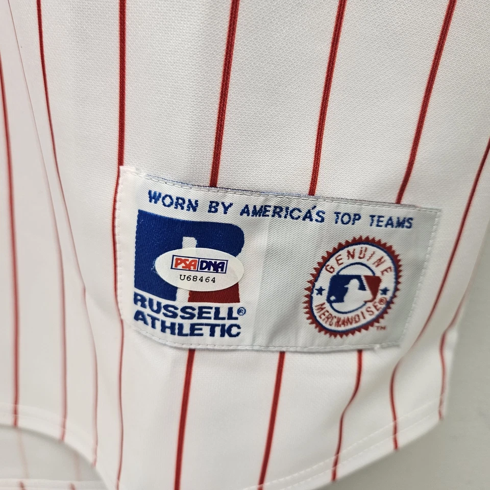 Russell Athletic Cincinnati Reds Jay Bruce Autographed Sleeveless Jersey / Large - Image 2 of 4