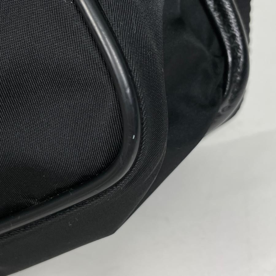 PRADA Plate Shoulder Bag V167 Nylon Black #BS1915 thumbnail 3