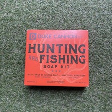 DUKE CANNON Hunting Fishing Soap Kit - Hunting Soap Heavy Duty Hand Soap NOB