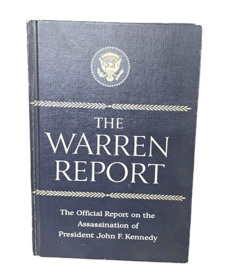 Book The Warren Report - Official Assassination President John F. Kennedy 1964