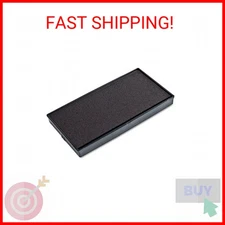 COSCO 2000PLUS Replacement Ink Pad for 2000PLUS 1SI30PGL, 1.94" x 0.25", Black