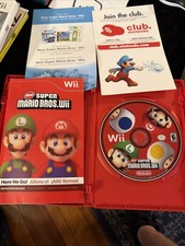 Nintendo New Super Mario Bros. Wii Wii NTSC-U/C E Multiplayer Manual