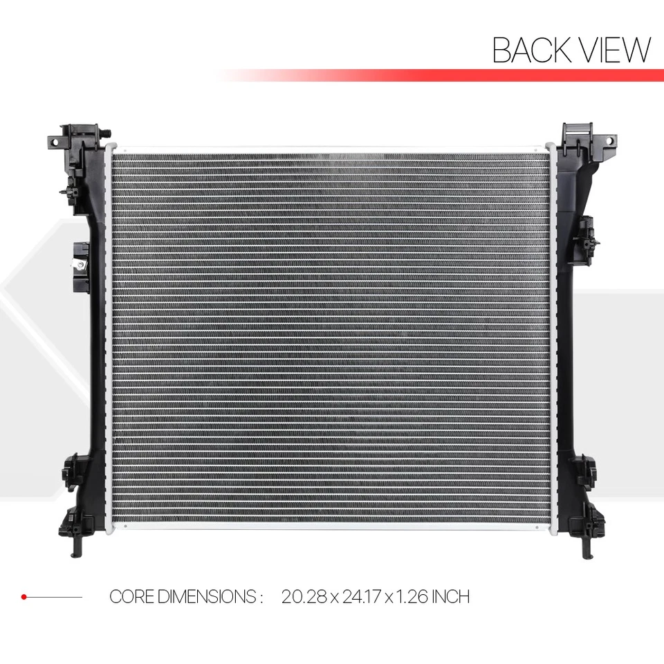 Radiador de repuesto de fábrica de aluminio para caravana Town&Country/Grand 2008-2016 Foto 3 de 4