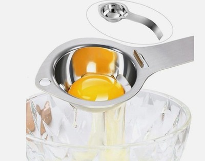 Egg Yolk White Separator Sieve Tool Easy Egg Divider Kitchen Gadget for Baking