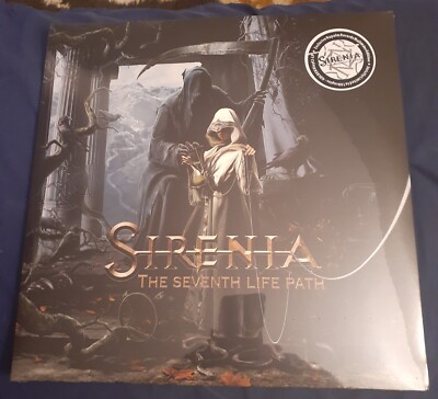 Sirenia the seventh life path Golden Vinyl 2 LP strictly limited to 100 copies.