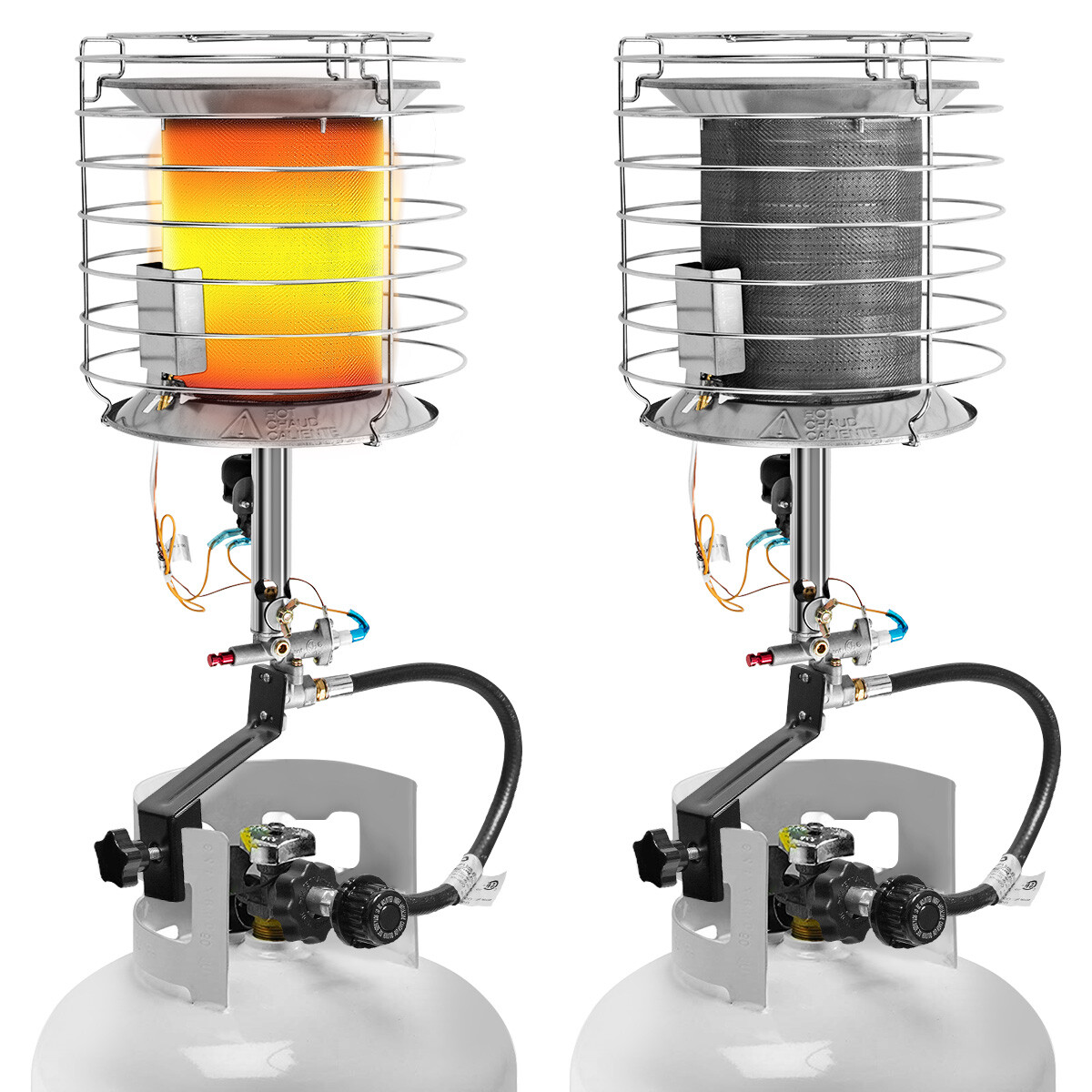 360 Degree Tank Top Propane Heater Portable In/Outdoor 35,000-42,000 BTU  Camping | eBay