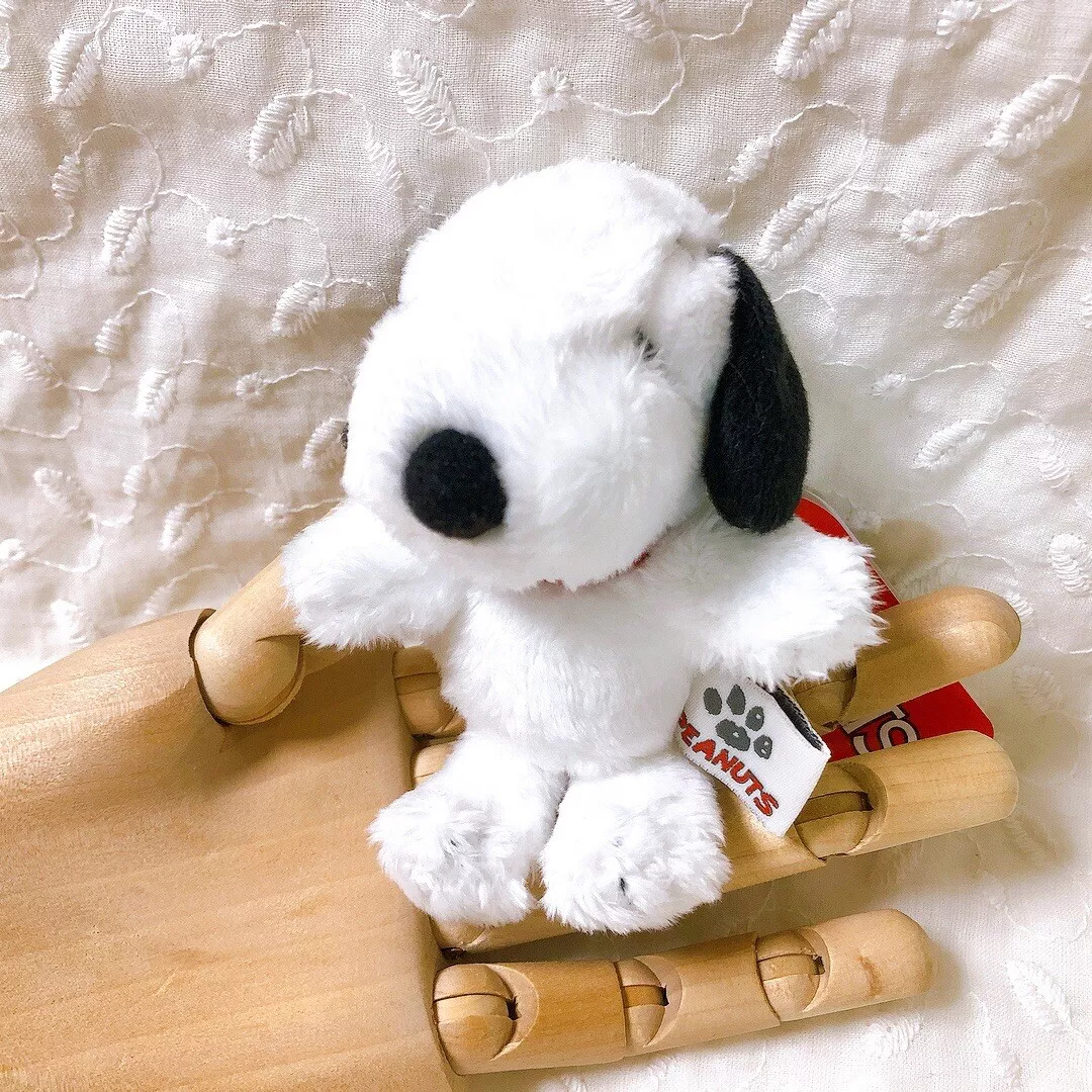 PEANUTS Snoopy puchifuwa key chain Plush Fluffy kawaii from Japan 166784-22