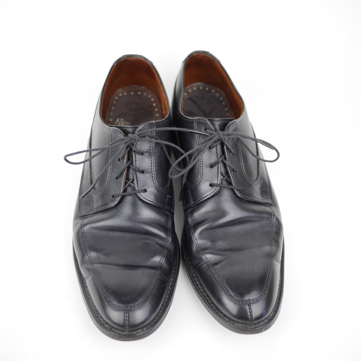 ALLEN EDMONDS Montgomery Men\'s 8.5 - Black leather oxfords lace up dress shoes Fifth Avenue Cap-toe Oxford Dress Shoe with Dainite Sole  main image 4