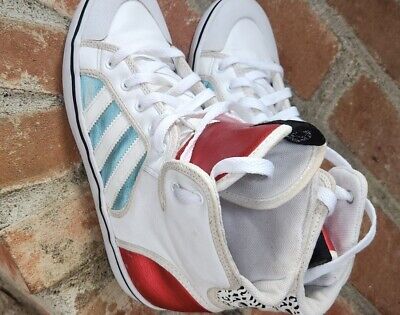 Adidas Originals Unisex Honey Hoop High Top White Zebra Adidas Originals Unisex Honey Hoop High Top White Zebra