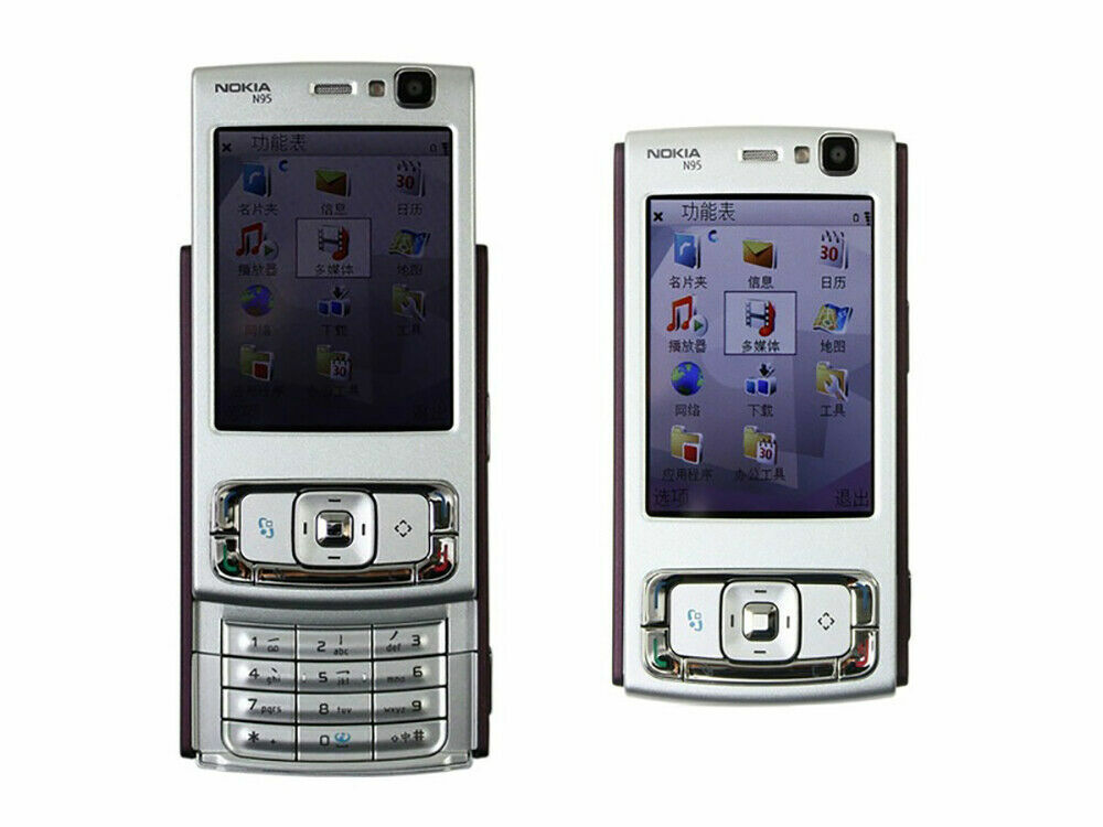 Original Nokia N Series N95 5MP MP4 JAVA GPS 3G Unlocked Symbian