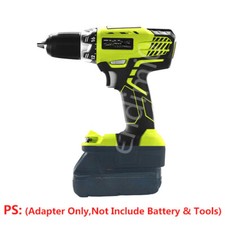 1 Adapter for RYOBI 18V Tools, Compatible with Milwaukee M18 Battery to Power