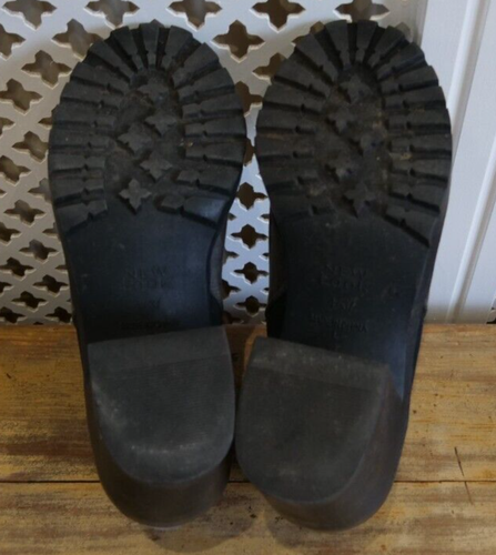 New Look Chelsea Style Boots grey size 4/37 elastic in sides wedge heel - Picture 11 of 18