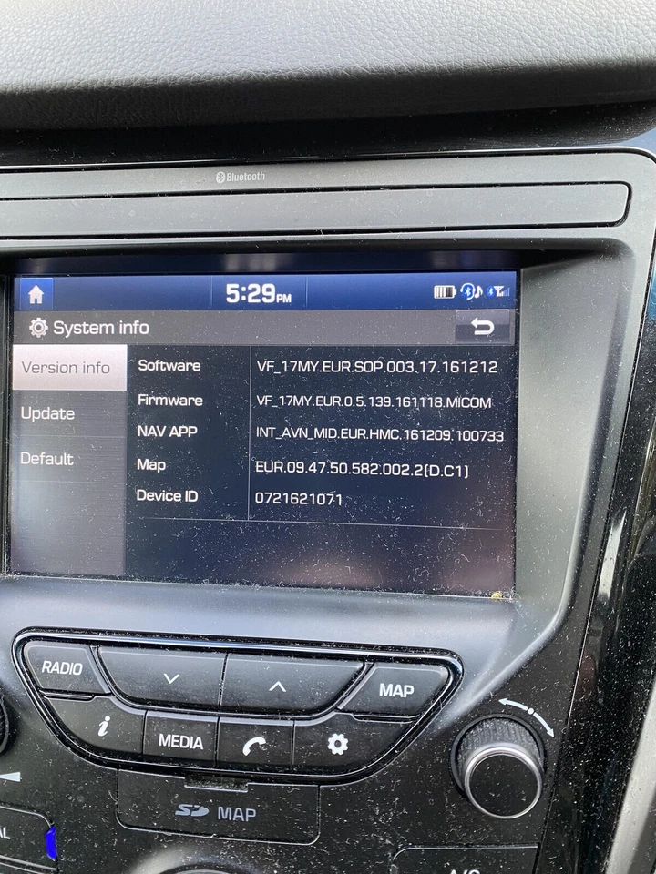 Genuine HYUNDAI i40 SAT NAV NAVIGATION SD CARD UK EUROPE 2025 MAP 96554-3Z751 - Image 2 of 2