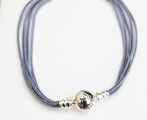 Gen Pandora Multi Strand String Bracelet Grey 590715cgy M3 20cm Image Is Loading Gen Pandora Multi Strand String Bracelet Grey 590715cgy