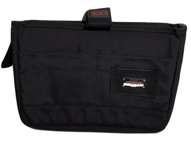 TUMI 280SD3 15” Black Ballistic Nylon Padded Laptop Sleeve Pouch Case