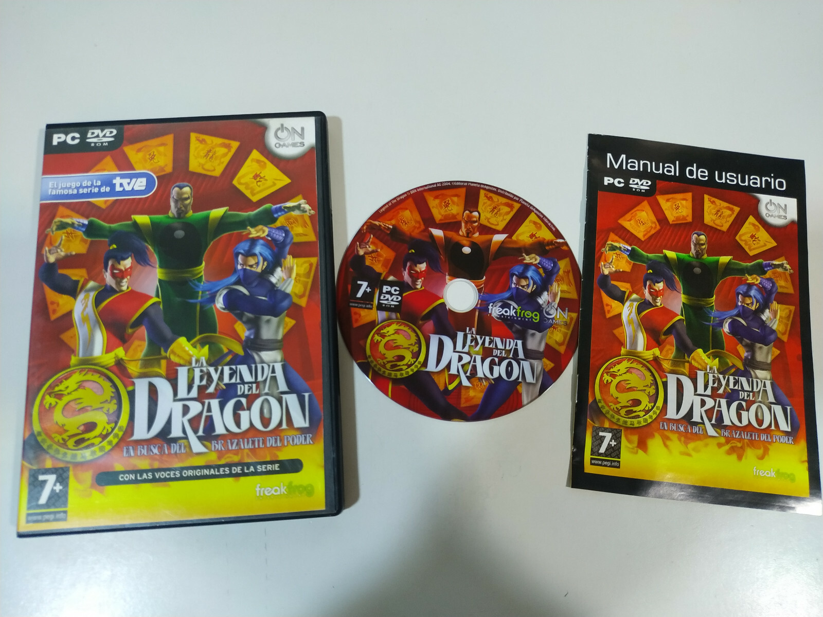 La Leyenda Del Dragon En Busca Brazalete - Juego Para Pc Dvd-Rom Español Tve Am