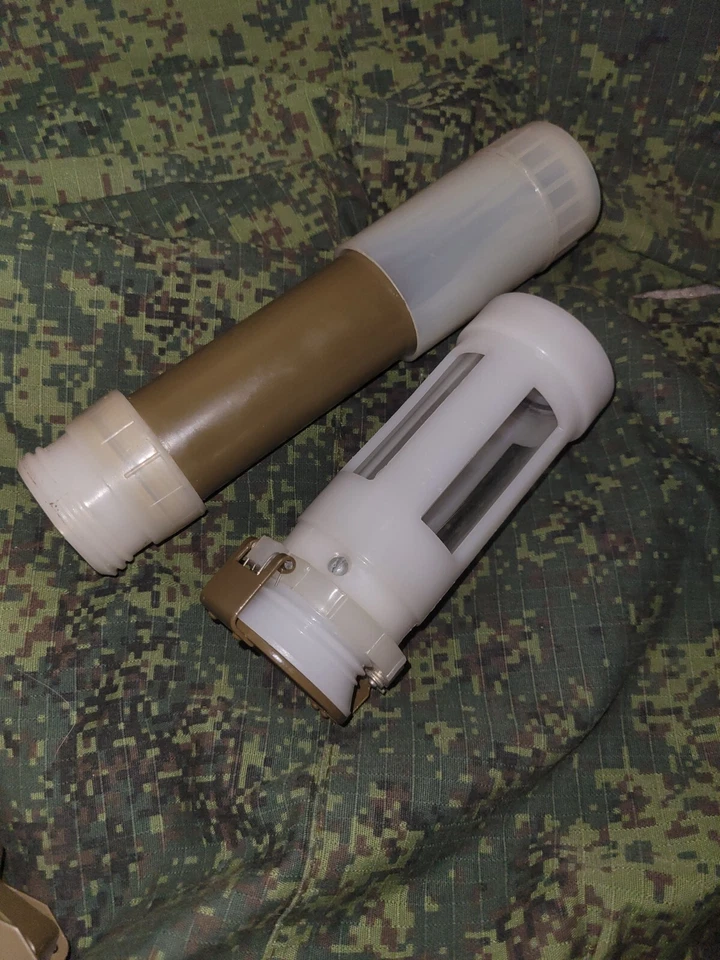 Kit de reconocimiento químico soviético vintage VPKhR (ВПХР) Foto 4 de 4