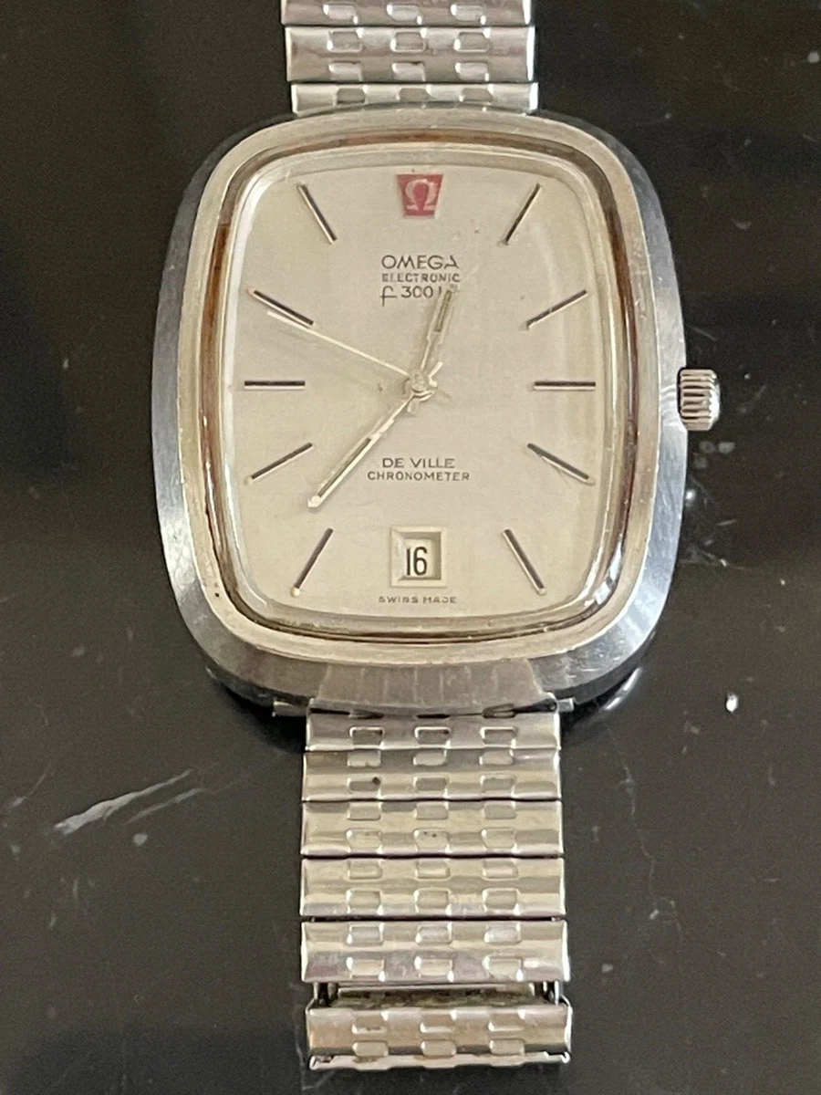 Omega electronic discount f300hz deville chronometer
