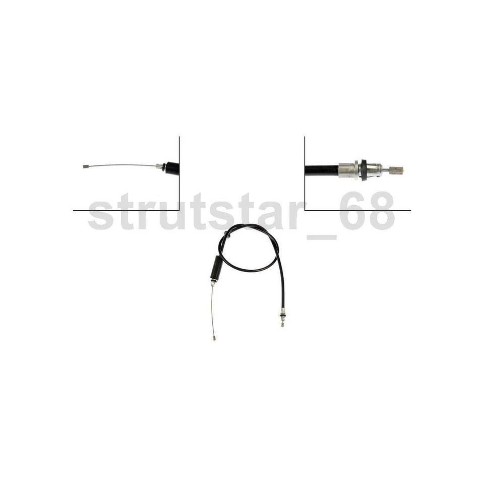 2 cables de freno de estacionamiento traseros para Mercury Cougar 2,0 L 2,5 L Foto 2 de 4