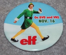 ELF METAL PINBACK BUTTON