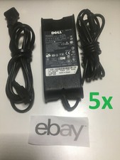 Lot of 5 Genuine Dell PA-10 90W 19.5V 4.62A AC Power Adapter Chargers