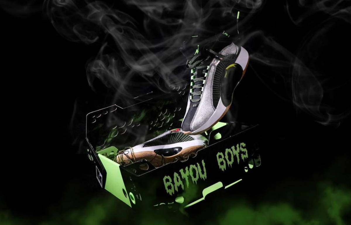 Air Jordan 35 XXXV SP Z Bayou Boys Zion Williamson Sneakers | eBay