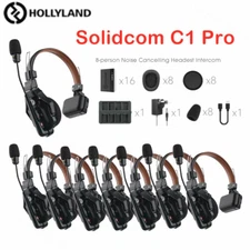 Hollyland Solidcom C1 Pro Full-Duplex Wireless Intercom Headset System ENC 350m 